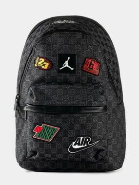 Jordan Jam Monogram Lifestyle Backpack- Black